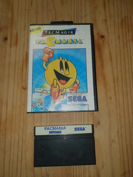 Sega Master System Pacmania UK Version Working Order