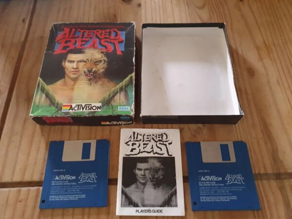 Altered  Beast For Commodore Amiga  Complete with Manual