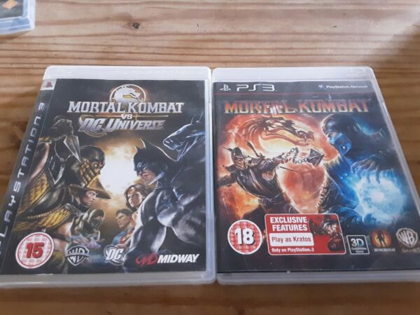 PS3 Mortal Kombat vs DC Universe / Mortal Kombat  PlayStation 3 -(ps3 )