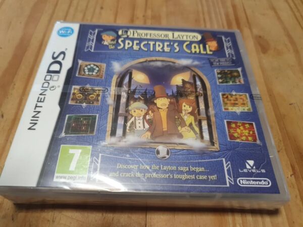 **Professor Layton and the Spectre's Call Nintendo DS New Nintendo  Sealed