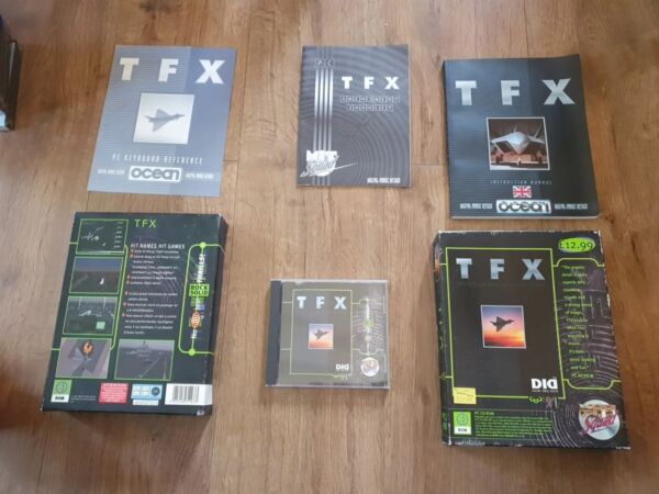 TFX PC Big Box Combat Flight Simulator PC CD ROM. Ocean