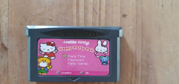 Hello Kitty Party Pals Nintendo Gameboy Advance GBA CARTRIDGE ONLY