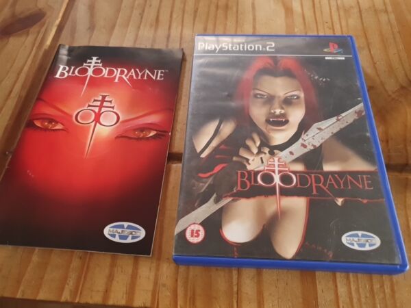 *BloodRayne Playstation 2 (PS2) Game  Complete with Manual