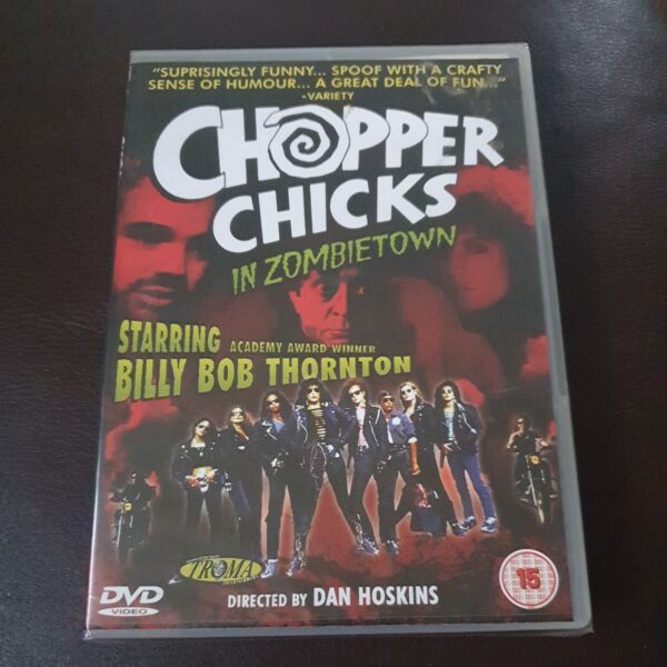 Chopper Chicks in Zombie Town Region 2 DVD,  Billy Bob Thornton. New Sealed OOP