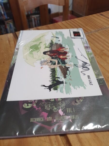 Pretty Deadly -The Shrike by Kelly Sue DeConnick(2014)Sealed Inc Signed Print