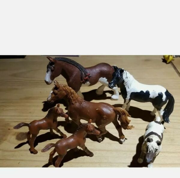 SCHLEICH Horse Bundle x 6 Inc Retired