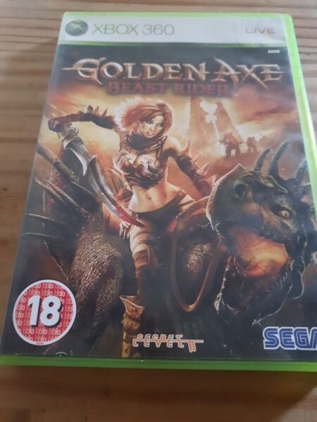 Golden Axe: Beast Rider Xbox 360 Complete with Manual