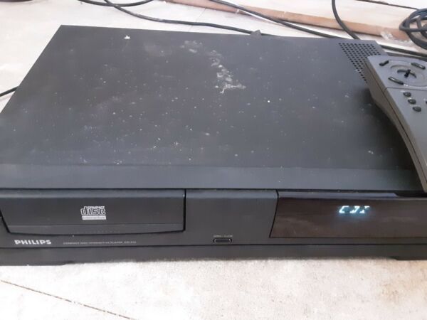 Phillips CDi Player  Boxed plus additional  Digital Video Cartridge