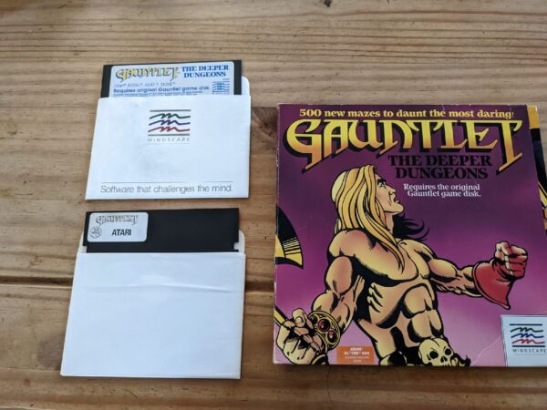 Gauntlet and Gauntlet The Deeper Dungeon Atari 800XL/65XE/130XE