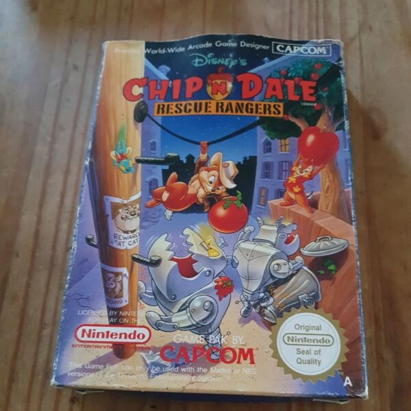 Chip 'N'  Dale Nintendo,NES Game,  Boxed No Manual