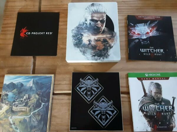 STEELBOOK ONLY The Witcher 3 Wild Hunt Collectors Edition  Xbox One