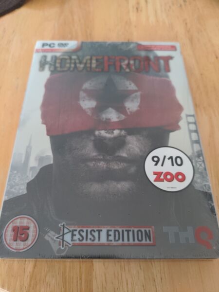 Homefront PC Resist Edition (Steelbook) (PC, 2011) New Sealed