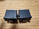 2x Official Nintendo Wii Motion Plus Sensor Adapter Black  Tested Working