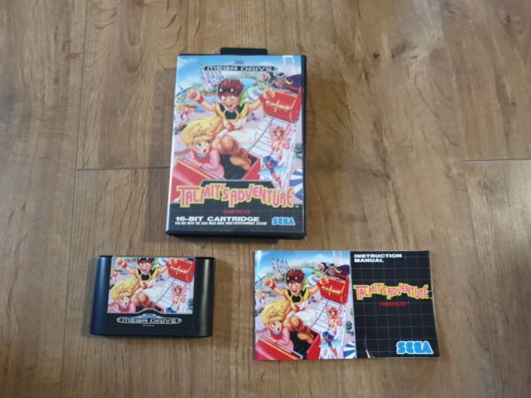 Talmit's Adventure Sega Mega Drive Game Complete with Manual