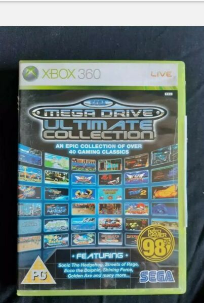 Sega Mega Drive Megadrive Ultimate Collection for Microsoft Xbox 360