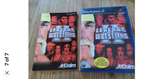 Legends of Wrestling II (2) Sony PlayStation 2 (PS2) Complete with Manual UK PAL