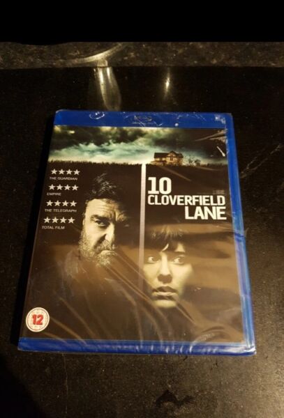 10 CLOVERFIELD LANE 2016 Blu-ray  DVD  new sealed