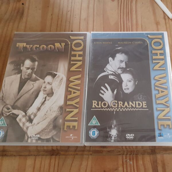 The John Wayne Collection Region 2  DVDs Tycoon /Rio Grande  Universal  Pictures