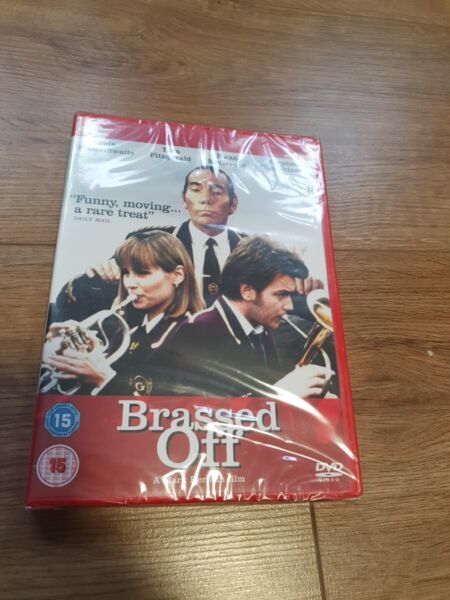 Brassed Off DVD NEW and SEALED Ewan McGregor Pete Postlethwaite