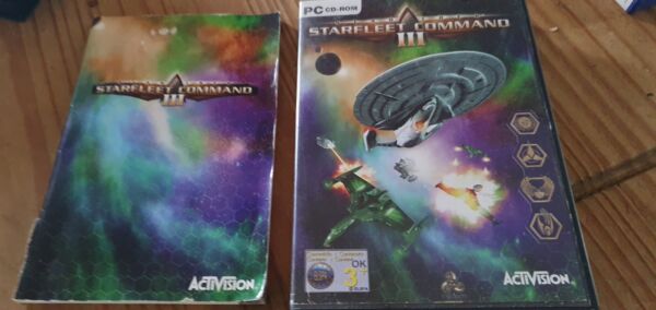 Star Trek Starfleet Command III PC Game CD-Rom Complete with Manual