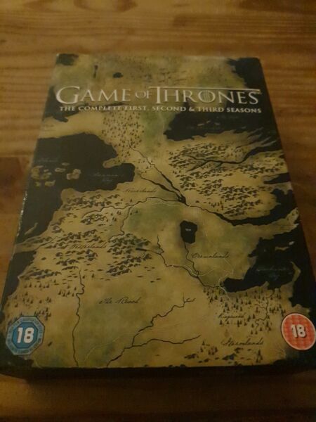 GAME OF THRONES COMPLETE SEASONS 1-3 DVD BOX SET