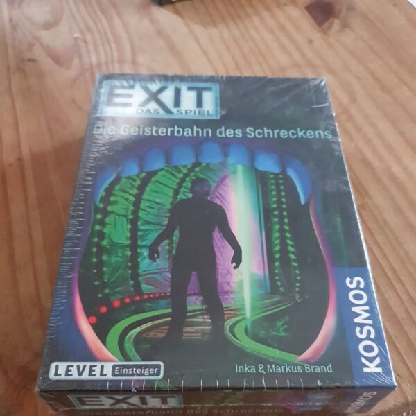 Exit: The Haunted Roller Coaster.DIE GEISTERBAHN des Schreçkens. GERMAN EDITION