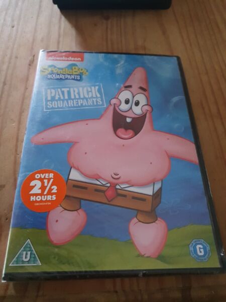 Spongebob SquarePants .Patrick  SquarePants Region 2 Dvd New Sealed