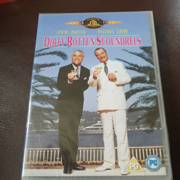 Dirty Rotten Scoundrels Region 2  DVD Michael Caine Steve Martin New sealed