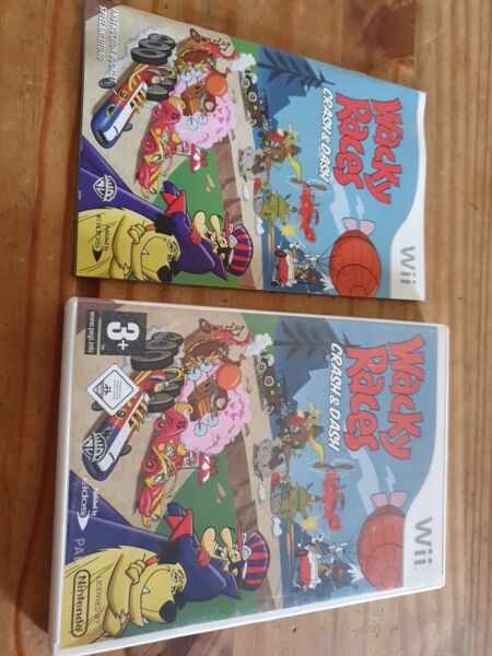 WACKY RACES CRASH & DASH Nintendo Wii Complete With Manual