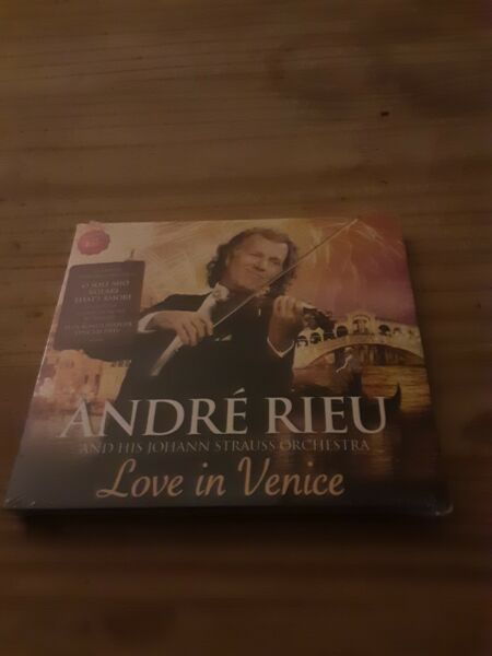 ##ANDRE RIEU & HIS ORCHESTRA - LOVE IN VENICE - CD DVD - NEW SEALED -