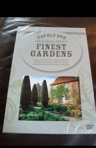 The National Trusts" Finest Gardens" Double Dvd Box Set  New and Sealed