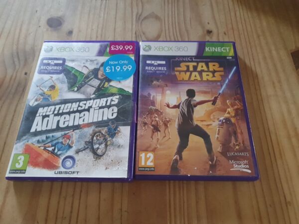 Star Wars & Motionsports   Adrenaline for Microsoft Xbox 360 -: Kinect  Games