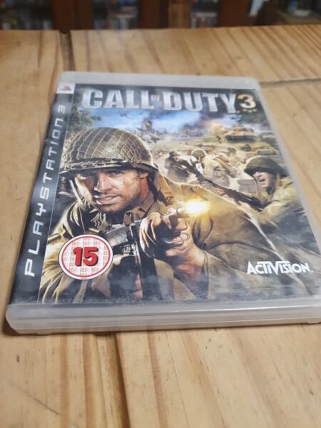 Call of Duty 3 Sony PlayStation 3 (PS3 ) Complete with Manual