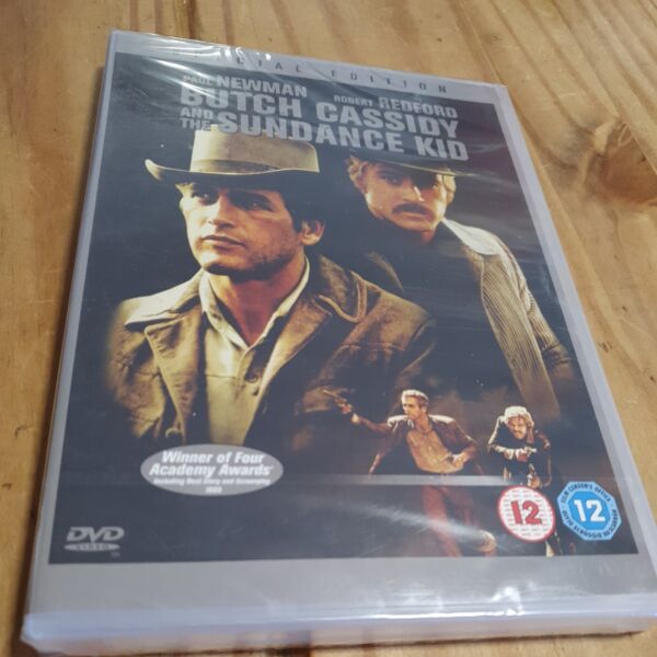 Butch Cassidy and the Sundance Kid  Region 2 DVD, Newman/Redford  New Sealed