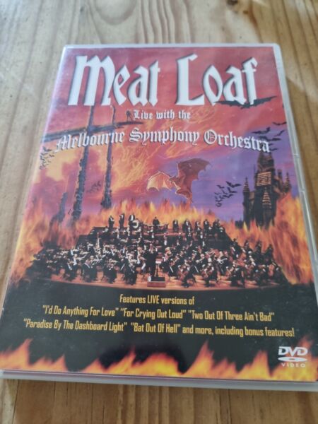 Meatloaf Live with the Melbourne Symphony Orchestra  2 Disc  DVD Boxset