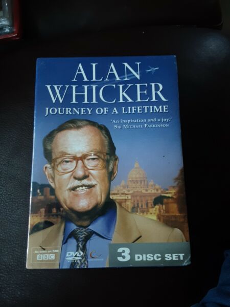 Alan Whicker: Journey Of A Lifetime DVD Box Set New Sealed