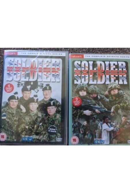 Soldier Soldier -The Complete Series 6 & 7 Region 2 DVD  Box Set New Sealed