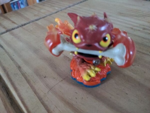 [326247411909] Fire Bone Hot Dog Skylanders Swap Force Figure PS4 Xbox One Wii 360