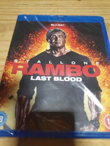 [326239738855] Rambo  Last Blood Blu-ray,  New Sealed