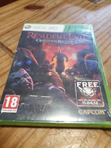 [326244921619] Xbox 360 - Resident Evil Operation Raccoon City New & Sealed FRENCH RELEASE GAME