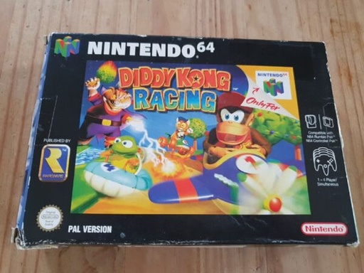 [326290894654] BOXED NINTENDO 64 N64 Diddy Kong Racing Complete