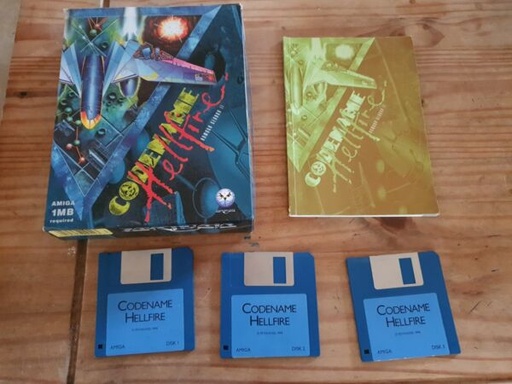 [326289012530] Codename Hellfire Armour Geddon 2 A Psygnosis Game for the Amiga tested working