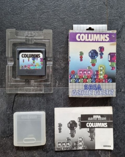 [326289012537] Sega Game Gear - COLUMNS - Complete and Boxed.