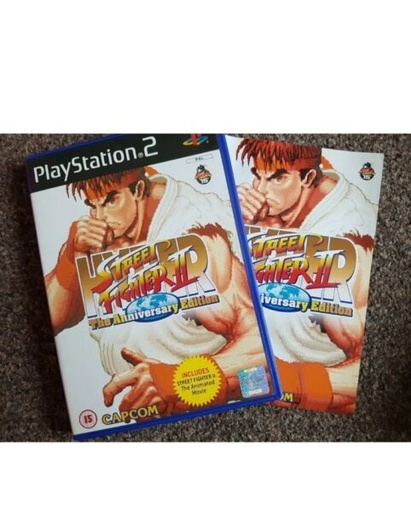 [326288452463] Hyper Street Fighter II: The Anniversary Edition Sony PlayStation 2(Ps2) Pal