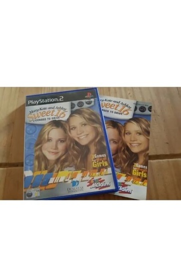 [326287757525] MARY-KATE AND ASHLEY SWEET 16 SONY PLAYSTATION 2 PS2 GAME WITH MANUAL UK PAL