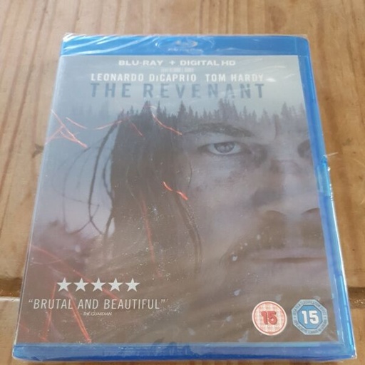 [326287757529] The Revenant Blu Ray (Region Free) *NEW & SEALED*