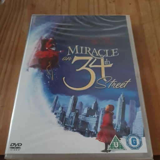 [326287757534] Miracle on 34th Street Region 2 DVD New Sealed