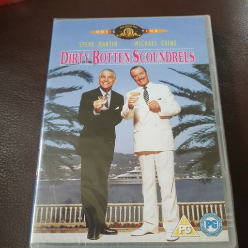 [326287757545] Dirty Rotten Scoundrels Region 2  DVD Michael Caine Steve Martin New sealed