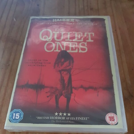 [326287750361] The Quiet Ones Region 2 DVD, Hammer New Sealed Hammer Lionsgate