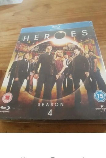 [326287750327] Heroes: Season 4 Blu-ray  DVD Box Set  New Sealed